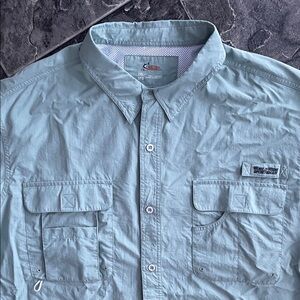 WORLD WIDE SPORTSMAN Short-sleeve Outdoor Lightweight Shirt Fishing Utility